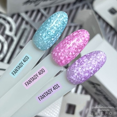 Esmalte de uñas semipermanente color: Fantasy Esmalte semipermanente Gel - 400 confetti Nailfor 7,99 € Esmalte de uñas semipermanente color: Fantasy Esmalte semipermanente Gel - 400 confetti Nailfor 7,99 €