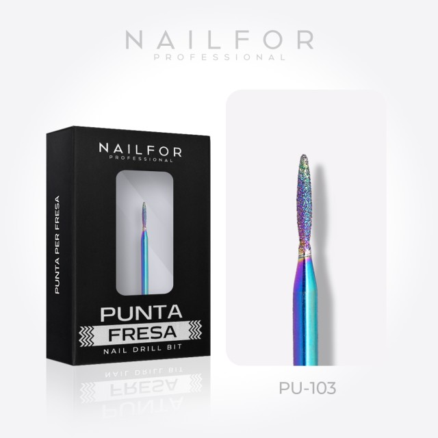 accessori per unghie, nails nail art alta qualità Punta Diamantata - PU103 Nailfor 4,99 € Nailfor