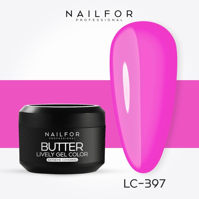 colore gel per unghie, nail art, nails Butter Alta Densità Gel Color Fluo - LC397 | Nailfor 6,99 €