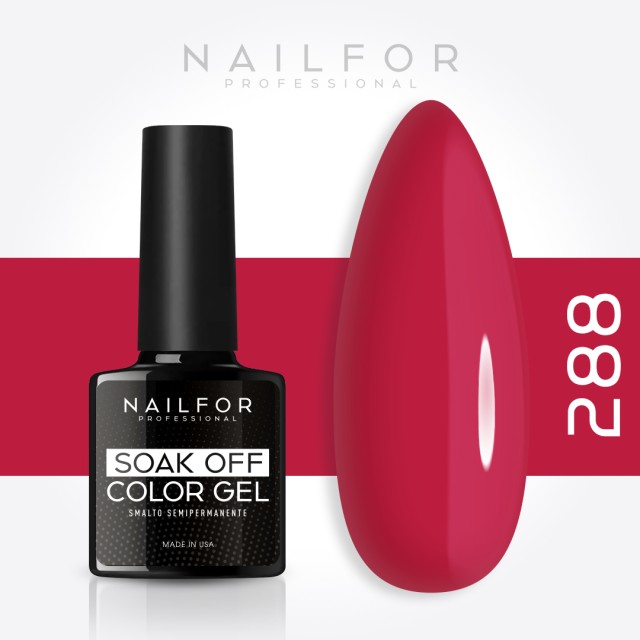 Semipermanente smalto colore per unghie: SlimLine smalto gel semipermanente 288-S Nailfor 6,49 €