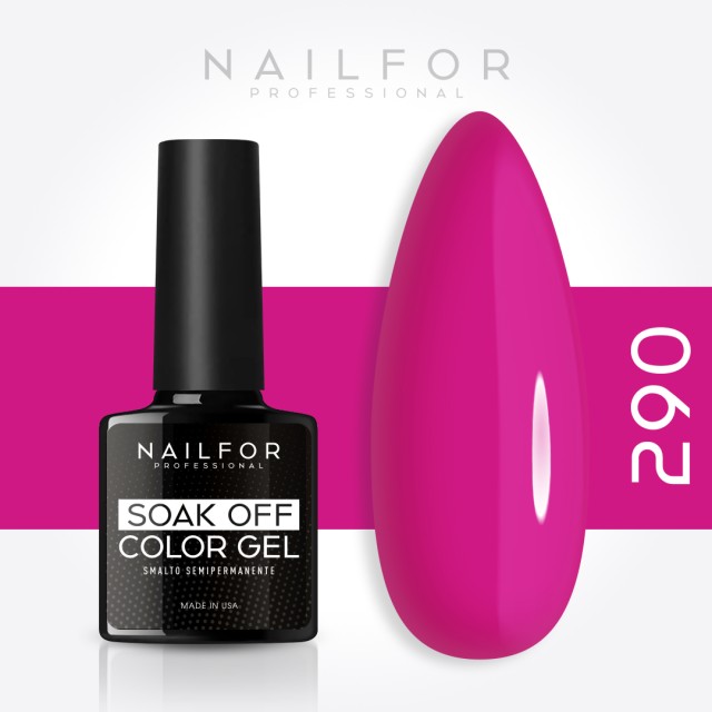 Semipermanente smalto colore per unghie: SlimLine smalto gel semipermanente 290-S FLUO Nailfor 6,49 €