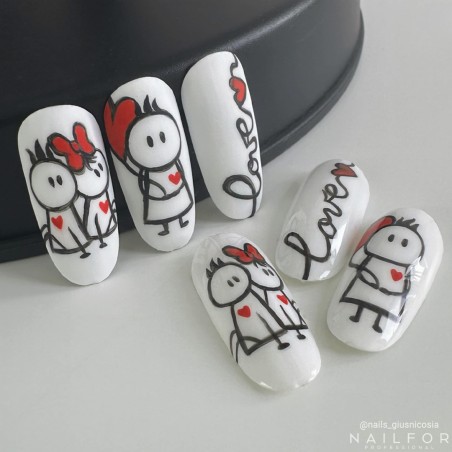 Line Gel Color - Red Rose 15