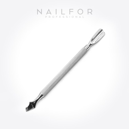 nail accessories, nails nail art high quality Double-ended steel cuticle pusher Nailfor €5.99 Nailfor