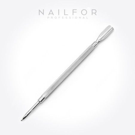nail accessories, nails nail art high quality Double-ended steel cuticle pusher Nailfor €5.99 Nailfor