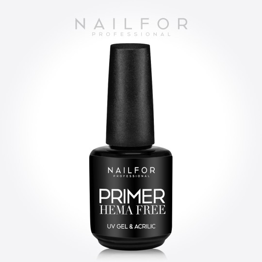 Semipermanente smalto colore per unghie: Primer UV Gel - Acid Free 15ml - HEMA FREE Nailfor 6,99 €