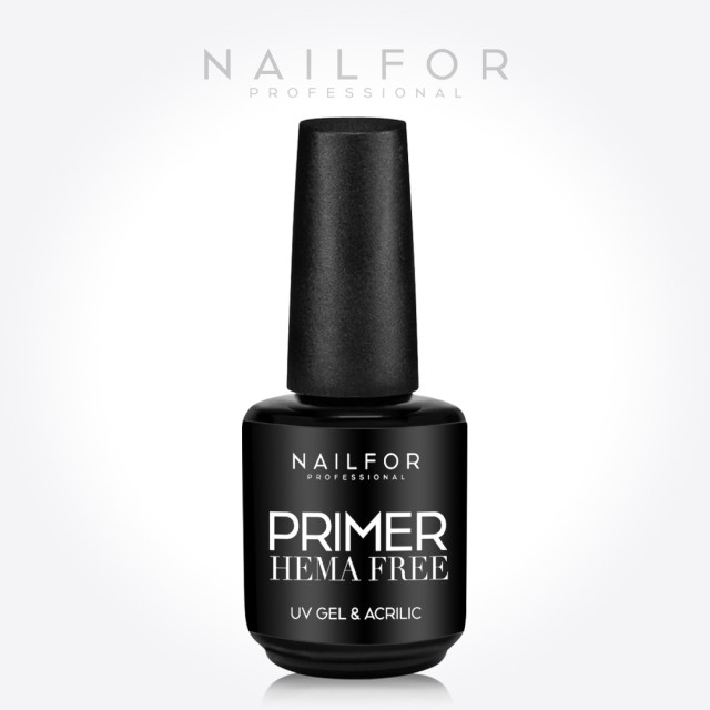 Semipermanente smalto colore per unghie: Primer UV Gel - Acid Free 15ml - HEMA FREE Nailfor 5,99 €