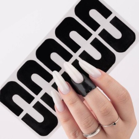 nail accessories, nails nail art high quality 10pcs Peel off Palisade Cuticle Sticker For Nail art - ST008 red Nail ...