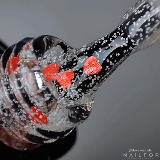 Semi-permanent nail polish color: Base Rubber Flakes - 04 Nailfor €11.99 2