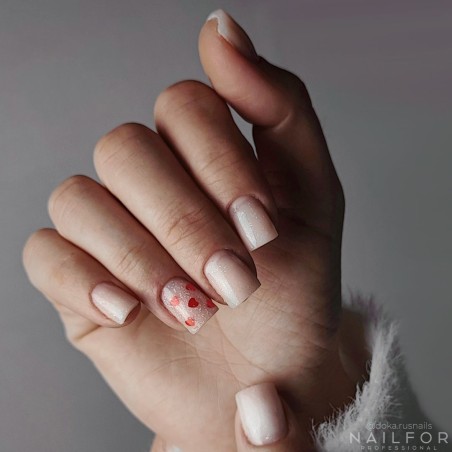 Esmalte de uñas semipermanente color: Base Rubber Flakes - 04 Nailfor por 11,99 €