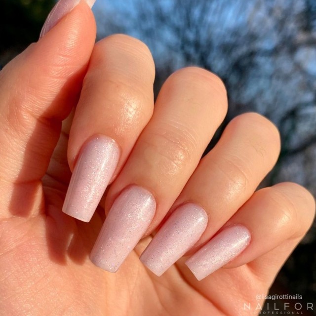 Gel per unghie ricostruzione ACRYLGEL SOFT - MICROGLITTER PINK SHINE 15ML Nailfor 12,49 €