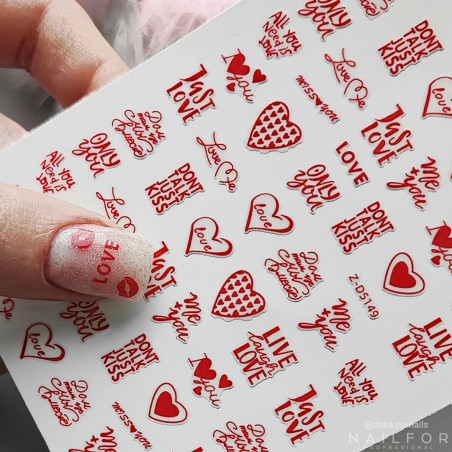 decorazione nail art ricostruzione unghie ADESIVI STICKERS ST711 Nailfor 1,99 €
