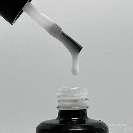Gel per unghie ricostruzione TOP COAT MILK WHITE - Bianco Lattiginoso 15ML Nailfor 13,99 €