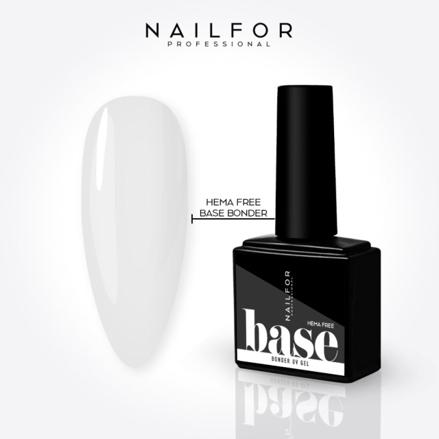 Semi-permanent nail polish color: BASE Bonder Chic - Hema free 12ml Nailfor €10.99