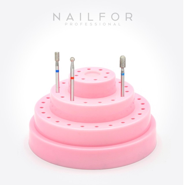 accesorios para uñas, nails nail art alta calidad PORTA PUNTAS CÍRCULO pink Nailfor 4,99 € Nailfor