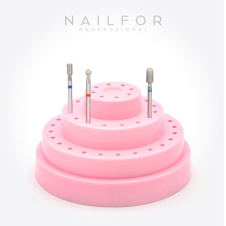 Accessoires pour ongles, nails nail art haute qualité, PORTE-EMBOUT LARGE CERCLE pink Nailfor 4,99 € Nailfor