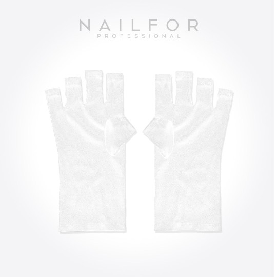nail accessories, high quality nails nail art ANTI- Uv WHITE GLOVES 2PCS Nailfor €6.99 Nailfor