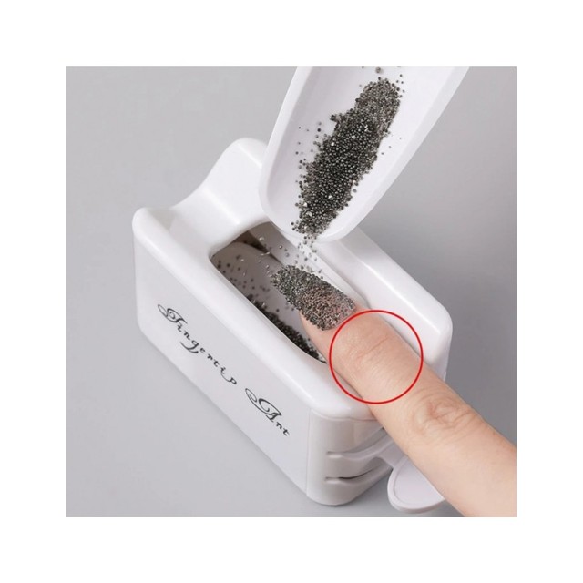 accessori per unghie, nails nail art alta qualità VASCHETTA RACCOGLI STRASS E GLITTER Nailfor 4,99 € Nailfor