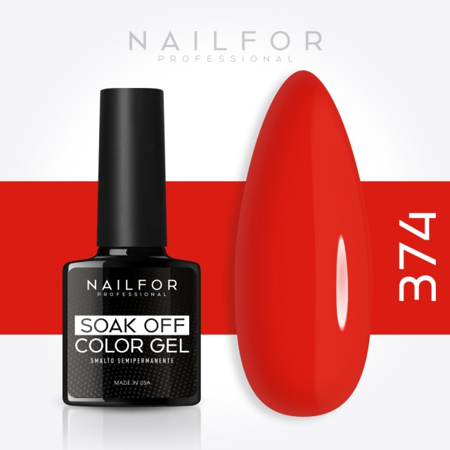 Vernis à ongles semi-permanent couleur : Slimline vernis gel semi-permanent 374-S Nailfor 6,49 €