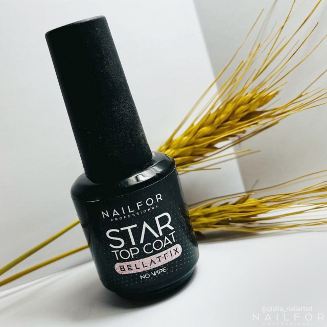 Capa Top Star Bellatrix Reconstrucción de uñas Gel - 15 ml Sellador Nailfor sin Wipe 12,99 €
