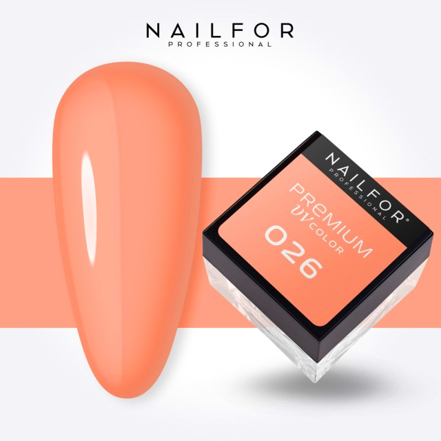 PREMIUM COLOR GEL - 026 fluo