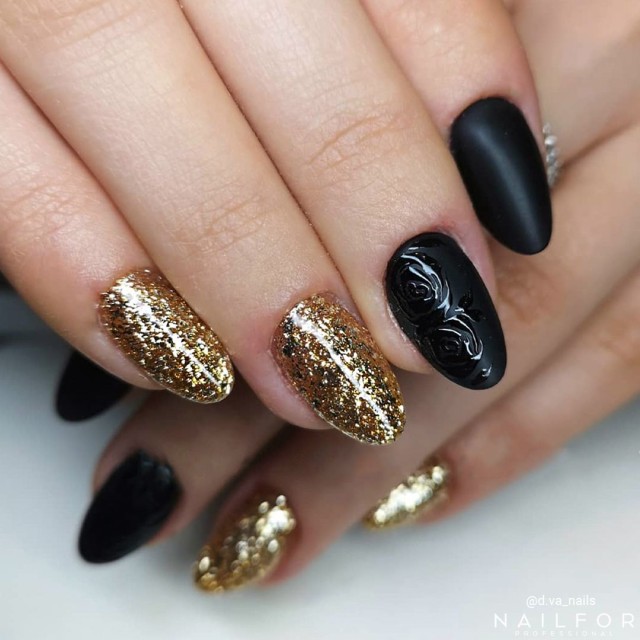 Semipermanente smalto colore per unghie: FANTASY Smalto Gel Semipermanente - 289 oro glitter Nailfor 6,99 €
