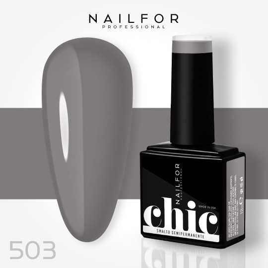 Semi-permanent nail polish color: Chic SEMI-PERMANENT NAIL POLISH - 503 Nailfor €7.99