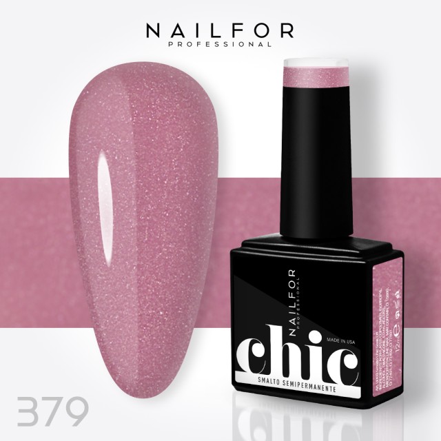 Semipermanente smalto colore per unghie: CHIC SMALTO SEMIPERMANENTE - 379 Nailfor 7,99 €