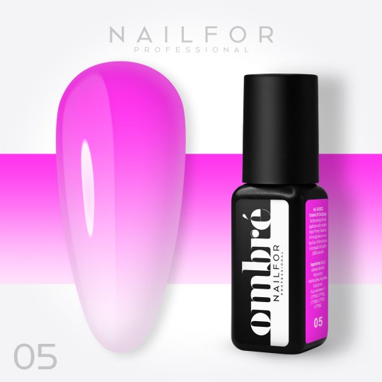 Decoración nail art , reconstrucción de uñas Ombre Uv Gel - 05 Nailfor 7,99 €