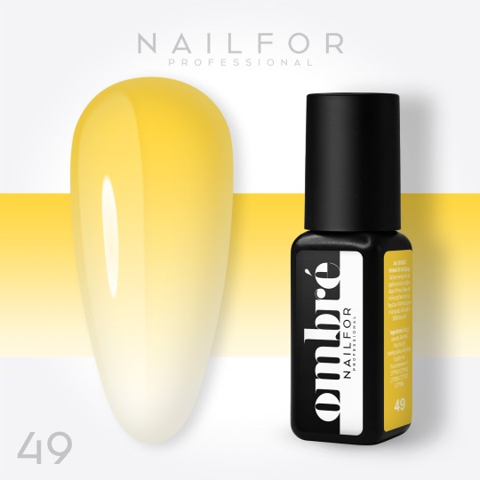 Decoración nail art , reconstrucción de uñas, Gel Uv Ombre - 49 Nailfor 7,99 €