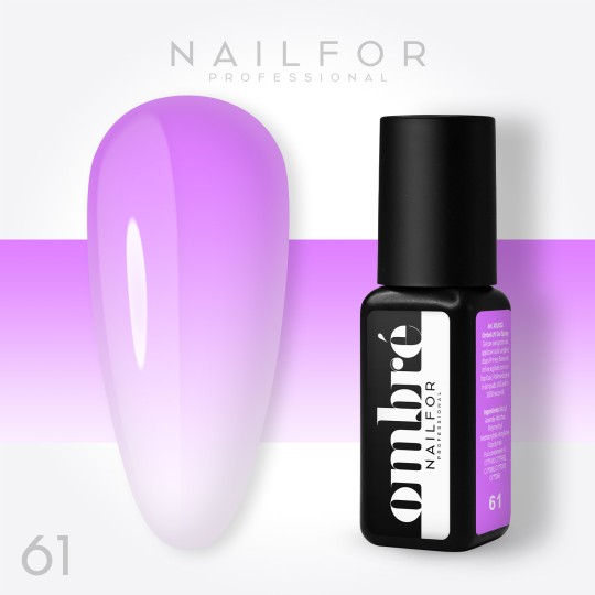 Decoración nail art , reconstrucción de uñas Ombre Uv Gel - 61 Nailfor 7,99 €