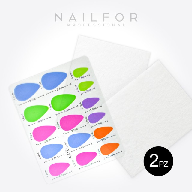 accessori per unghie, nails nail art alta qualità Fibra di Seta per ricostruzione unghie - Stiletto Corto 2pz Nailfor 2,99 € ...