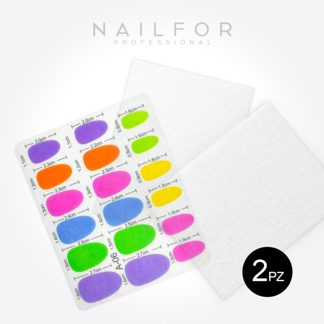 Accesorios para uñas, nails nail art Fibra de seda de alta calidad para reconstrucción de uñas - Almendra 2 piezas Nailfor 2,99 
