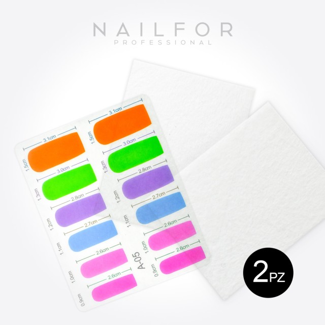 Accessoires pour ongles, nails nail art fibre de soie de haute qualité pour la reconstruction des ongles - Ballerina 2pcs Nailfo