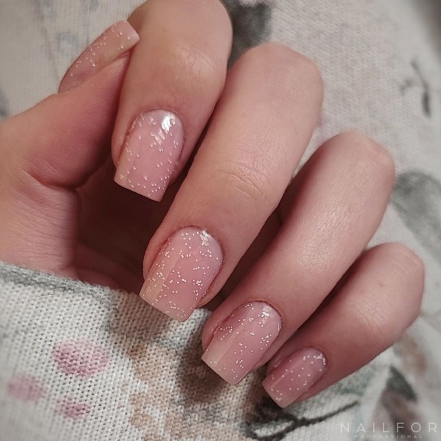 Gel per unghie ricostruzione TOP DOTTY WHITE puntini bianchi lucido senza dispersione - 15ml Nailfor 12,99 €