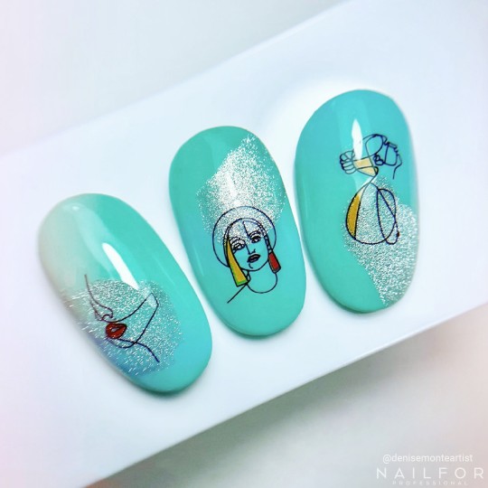 Semi-permanent nail polish color: Chic SEMI-PERMANENT NAIL POLISH - 090 tiffany Nailfor €7.99 2