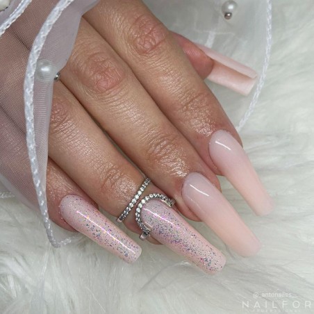 Gel per unghie ricostruzione ACRYLGEL NATURE CREAM 60ML Nailfor 18,99 €