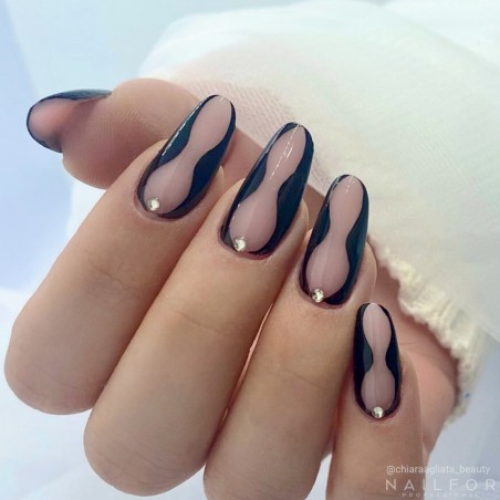 color gel para uñas, nail art , nails Gel my art - 01 BLACK BLACK | Nailfor 7,49 €