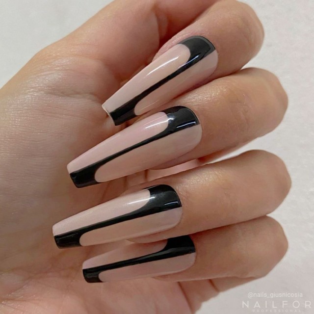 FULLCOVER EASY TIPS IN GEL BALLERINA OPACIZZATE...