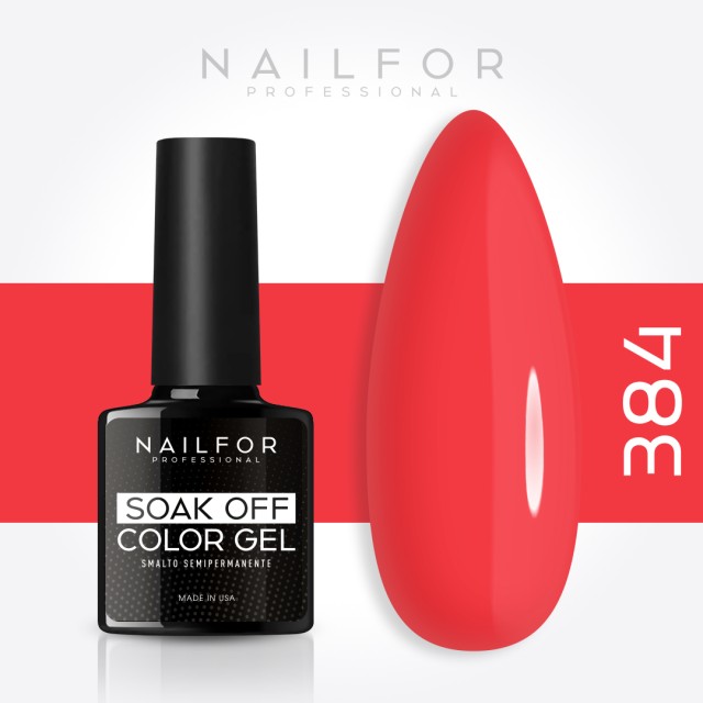 Vernis à ongles semi-permanent couleur : Slimline vernis gel semi-permanent 384-S Nailfor 6,49 €