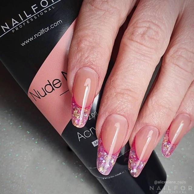 Gel per unghie ricostruzione ACRYLGEL NUDE NATURAL 30ML Nailfor 10,99 €