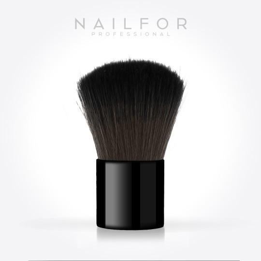 nail accessories, nails nail art high quality BLACK POWDER BRUSH - Make-up BRISTLES BLACK Nailfor €3.99 Nailfor