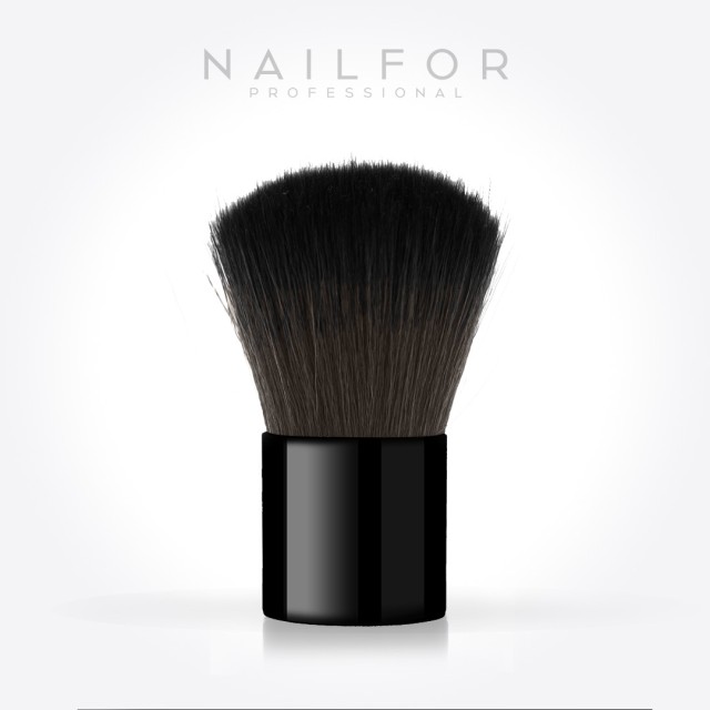 accessori per unghie, nails nail art alta qualità PENNELLO NERO PER POLVERE - MAKE-UP SETOLE NERO Nailfor 3,99 € Nailfor