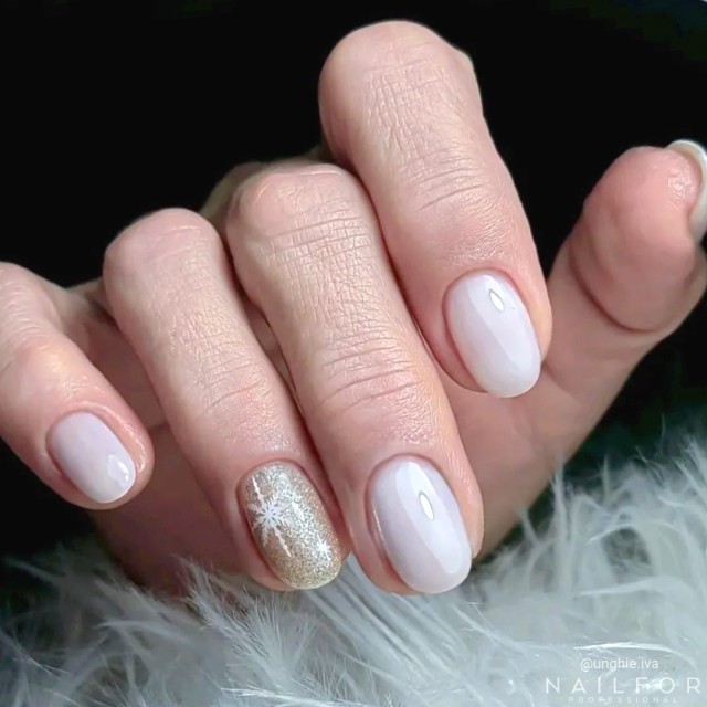 Gel per unghie ricostruzione GEL BUILDER MAKE-UP BM01 Bianco Lattiginoso Nailfor 11,99 €