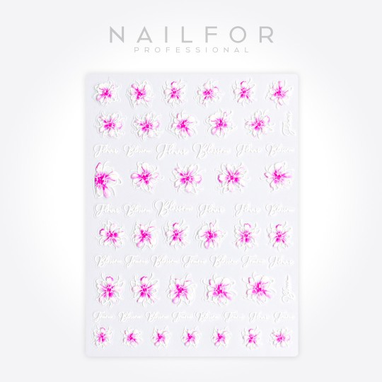 Decoración nail art , reconstrucción de uñas, Stickers ADHESIVAS - ST684 Nailfor 1,99 €