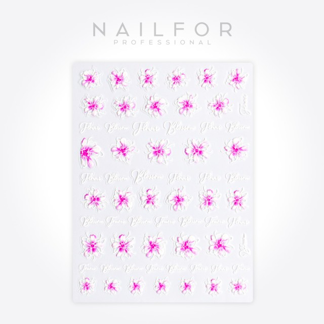 Decoración nail art , reconstrucción de uñas, Stickers ADHESIVAS - ST684 Nailfor 1,99 €