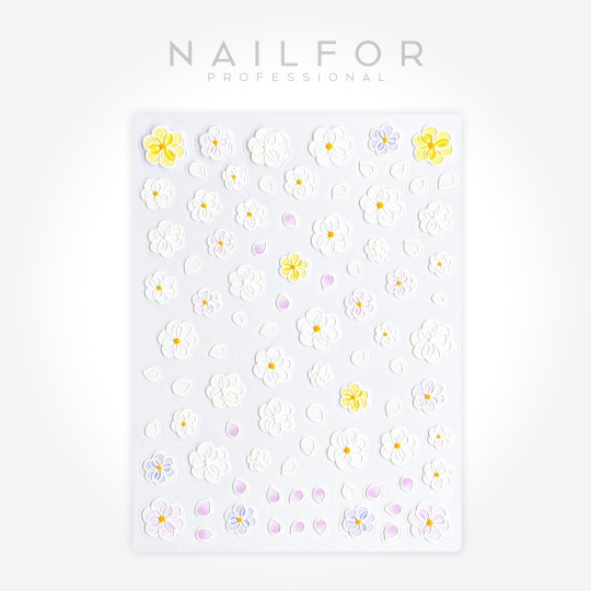 Decoración nail art , reconstrucción de uñas, Stickers ADHESIVAS - ST682 Nailfor 1,99 €