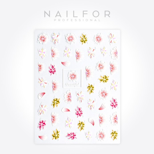 nail art decoration nail reconstruction Stickers ADHESIVES - ST685 Nailfor €1.99