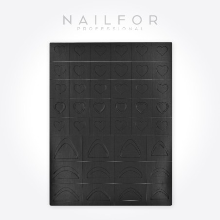 nail art decoration nail reconstruction Stencil ST697 - 4PZ Nailfor €3.99