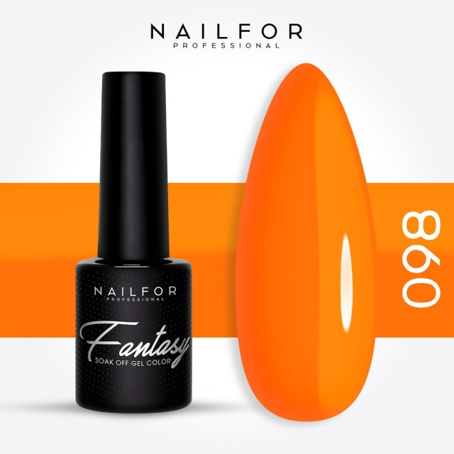 Semipermanente smalto colore per unghie: FANTASY Smalto Gel Semipermanente - 098FAN FLUO Nailfor 6,99 €
