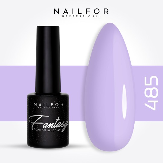 Semi-permanent nail polish color: Fantasy Semi-permanent Gel Polish - 485 Nailfor €6.99